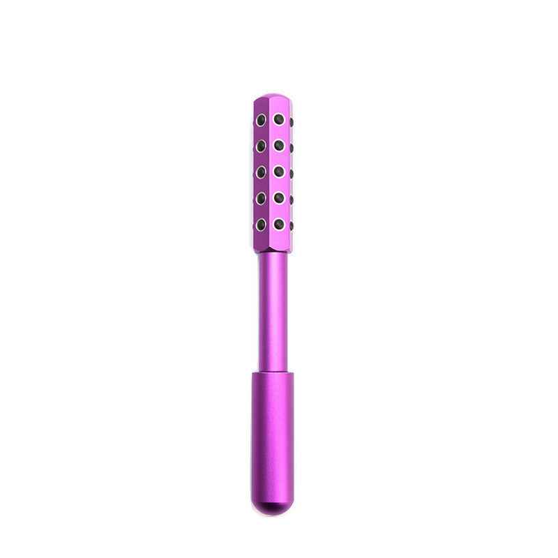 Bâton Beauté 30 Pierres Germanium - Rouleau Massage Visage Anti-Rides Lifting