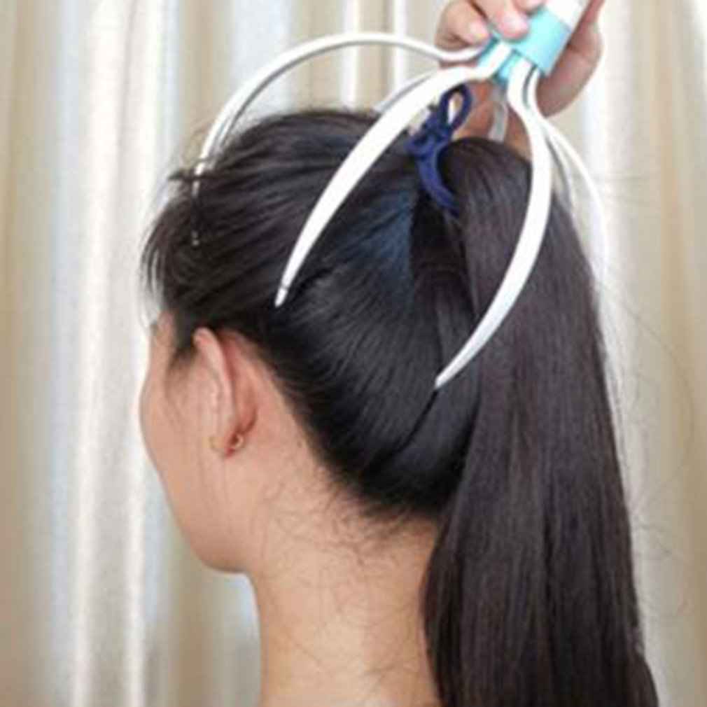 Masseur Tête Cuir Chevelu 8 Griffes Vibrant - Pousse Cheveux Stress