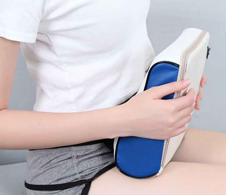 Coussin Massage Cervical Électrique - 16 Têtes Pétrissage Infrarouge