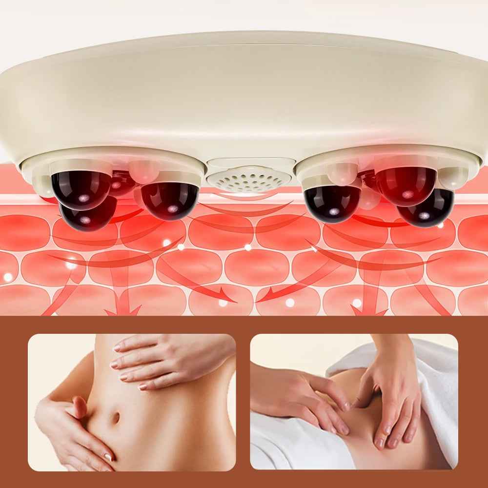 Masseur Abdominal Intelligent Chaleur 3D - Affine Ventre & Soulage Dos