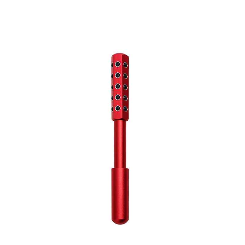 Bâton Beauté 30 Pierres Germanium - Rouleau Massage Visage Anti-Rides Lifting