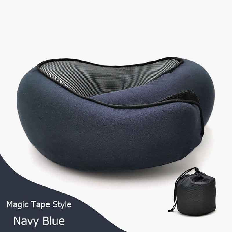 Coussin Cervical Voyage Mémoire de Forme - Oreiller Avion Anti-Déformation