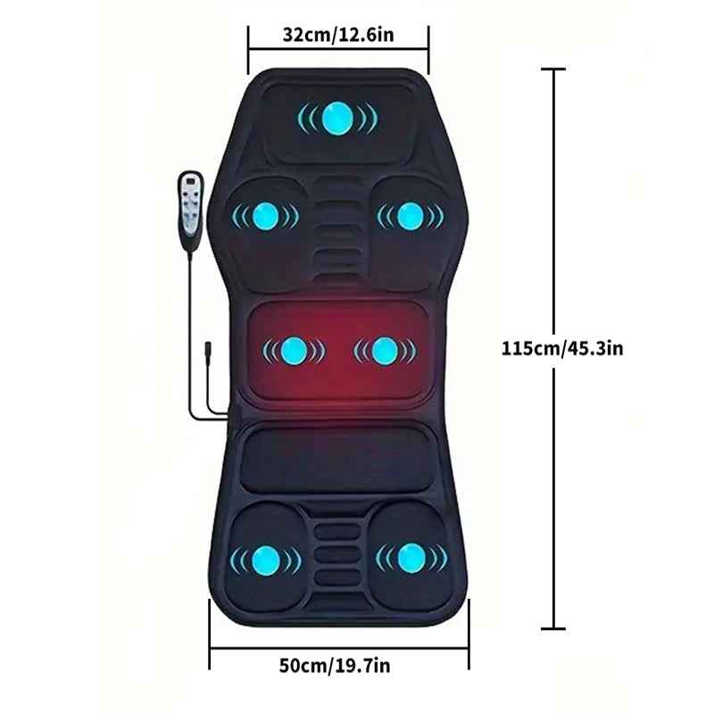 Coussin Masseur Chaleur 9 Modes - Soulage Dos Nuque Épaules Jambes