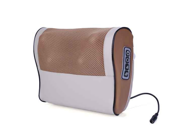 Coussin Massage Cervical Électrique - 16 Têtes Pétrissage Infrarouge