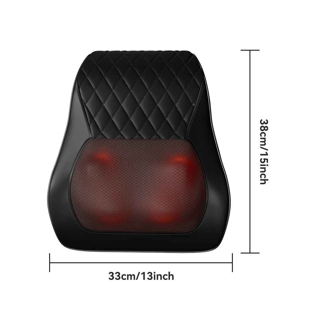 Coussin Masseur Nuque Chaleur 3 Vitesses - Vibrations Cervicales Voyage