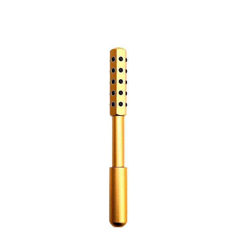Bâton Beauté 30 Pierres Germanium - Rouleau Massage Visage Anti-Rides Lifting