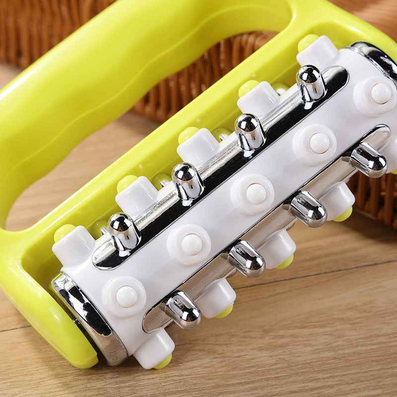 Cellulite Massager Roller for Body and Face Lift – Portable Lymphatic Massage Tool with Handle