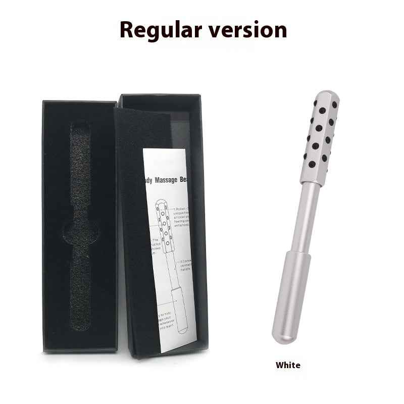 Bâton Beauté 30 Pierres Germanium - Rouleau Massage Visage Anti-Rides Lifting