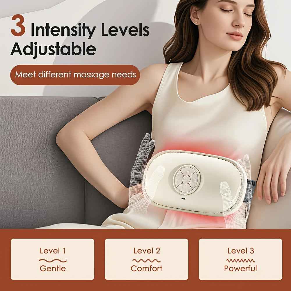 Masseur Abdominal Intelligent Chaleur 3D - Affine Ventre & Soulage Dos
