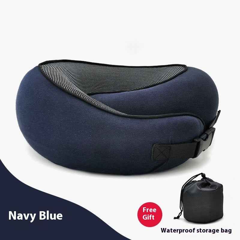 Coussin Cervical Voyage Mémoire de Forme - Oreiller Avion Anti-Déformation