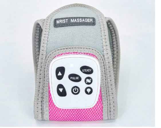 Masseur Poignet Main Sans Fil - Vibration Chaleur Infrarouge Acupression