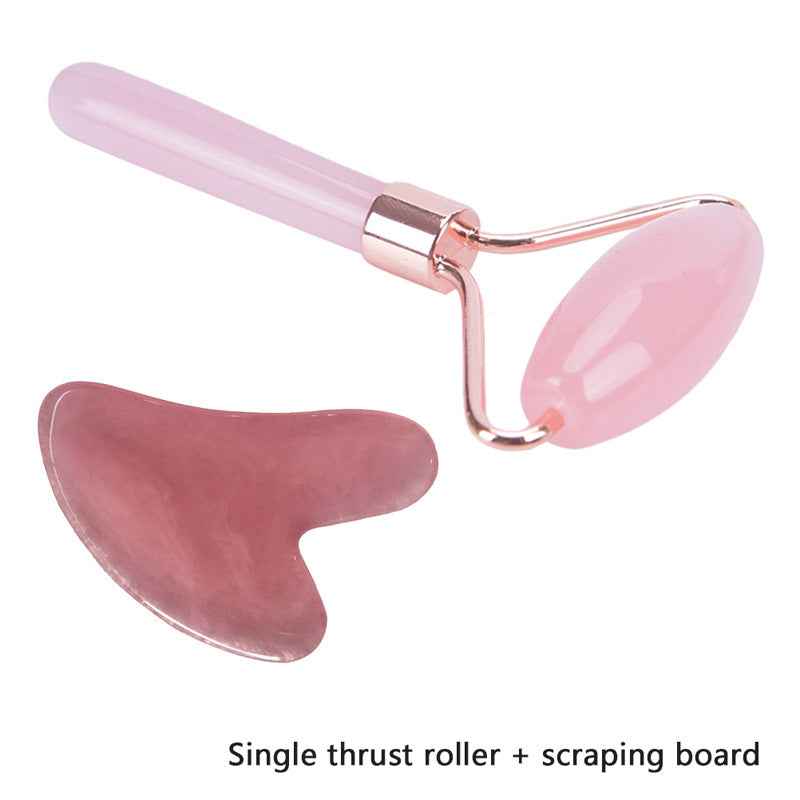 Gua Sha Visage Lifting Anti-Rides Résine - Set 2 Pièces Massage Facial