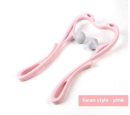 Masseur Nuque Manuel 6 Roues - Rouleau Massage Cervicales Portable
