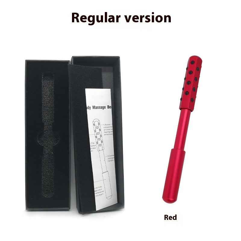 Bâton Beauté 30 Pierres Germanium - Rouleau Massage Visage Anti-Rides Lifting