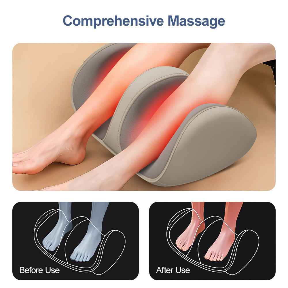 Masseur Pieds Shiatsu Chaleur - Soulage Pieds Mollets Jambes Bras